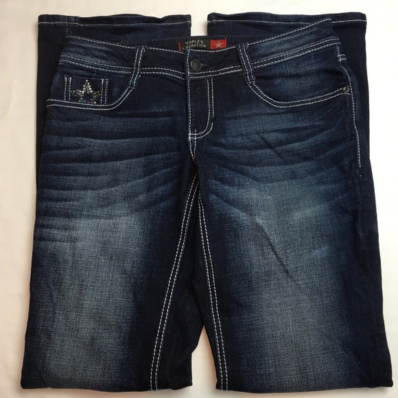 People's Liberation Jeans Rhinestone Details - Picture 6 of 7